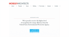 Desktop Screenshot of moseleyarchitects.com