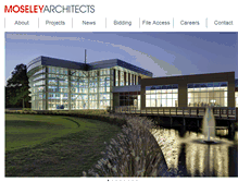 Tablet Screenshot of moseleyarchitects.com